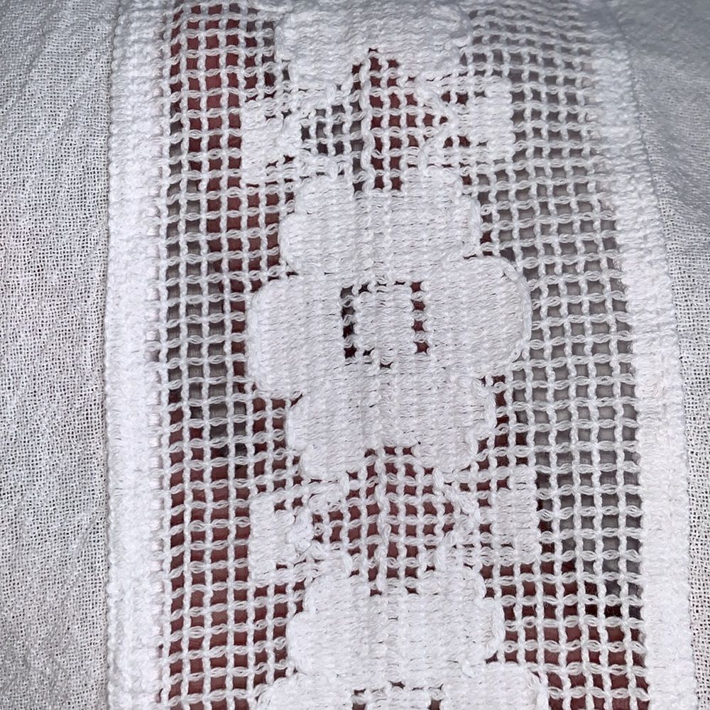 New Inca Cotton White Lace Palazzo Pants Women’s Size S - Picture 8 of 10